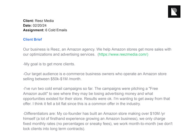 write cold email copy that works